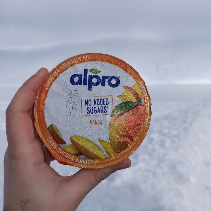 photo of Alpro No added sugars mango shared by @laurafalsetti on  01 Feb 2023 - review
