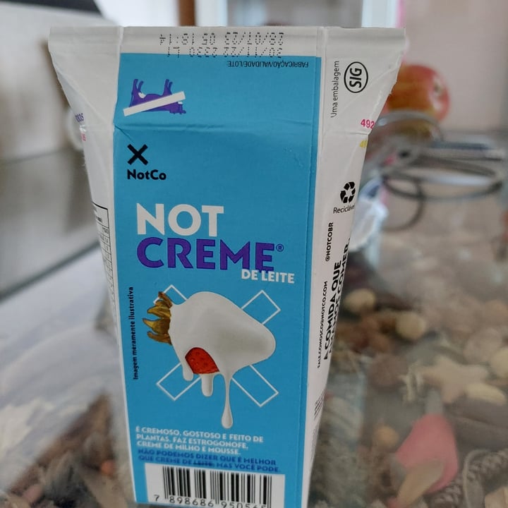 photo of NotCo creme de LEITE shared by @aclarissa on  12 Feb 2023 - review