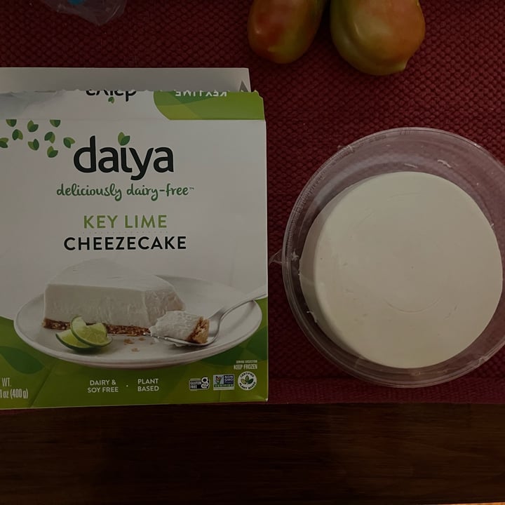 photo of Daiya Key Lime Cheezecake shared by @ameriamber on  29 May 2023 - review