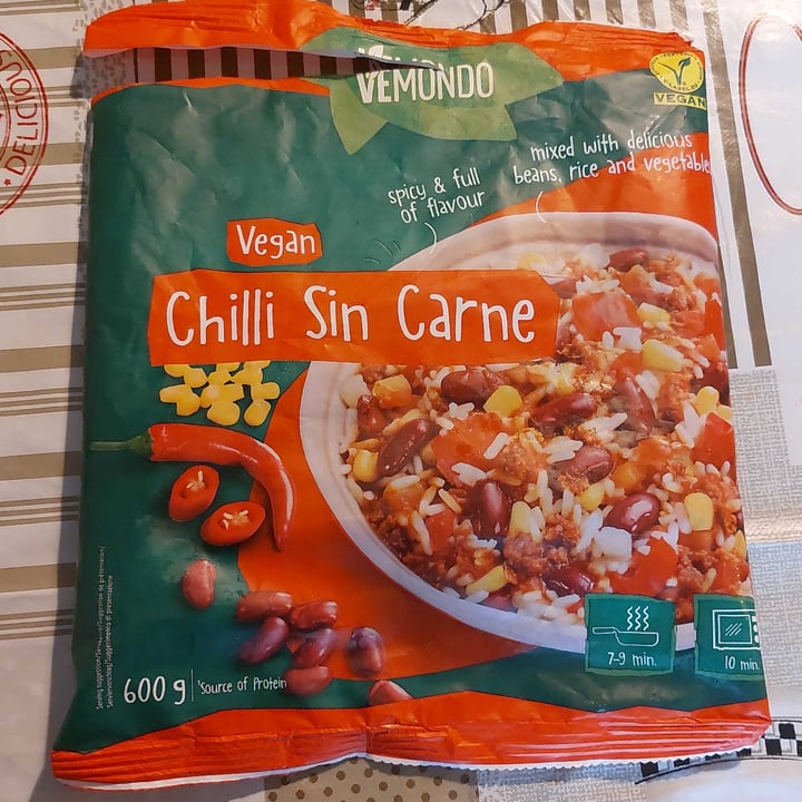 photo of Vemondo Chilli sin carne shared by @violaveg on  09 Mar 2023 - review
