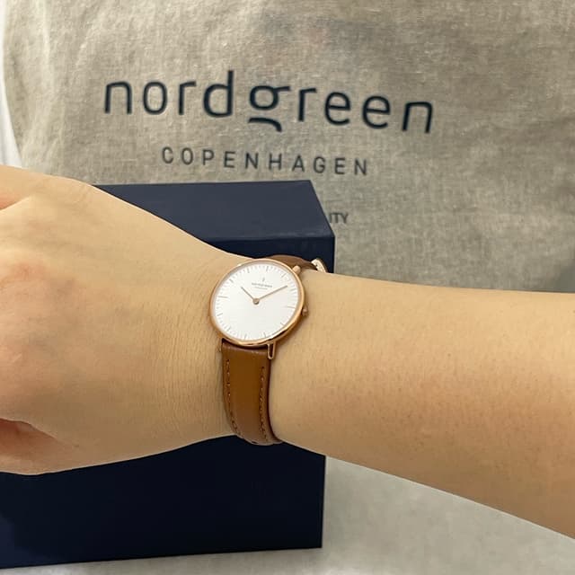Native (white dial) 28mm Watch from Nordgreen - Vegan Product Reviews ...