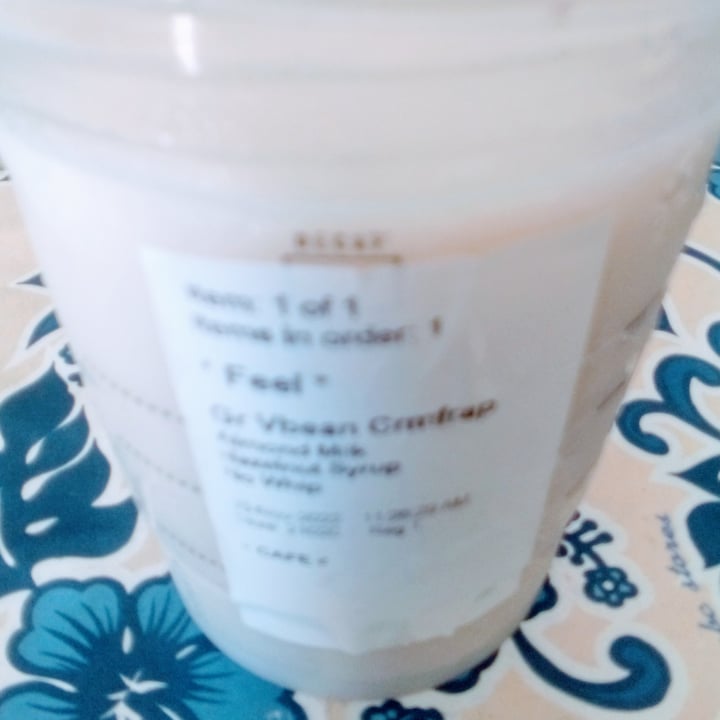 photo of Starbucks Reserve Vegan Cake Batter Frappe shared by @feelideal on  26 Nov 2022 - review