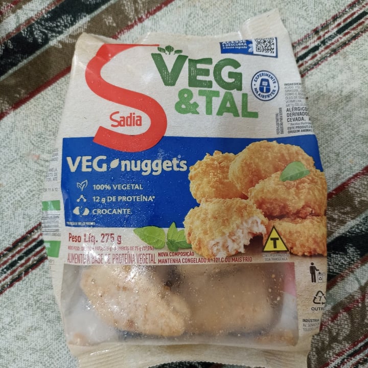 photo of Sadia Nuggets Vegetal Sadia shared by @gabrielasouza on  08 Jun 2023 - review