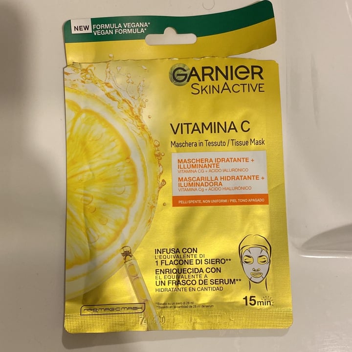 photo of Garnier Maschera skinactive vitamin c shared by @luce0022 on  09 Jun 2023 - review