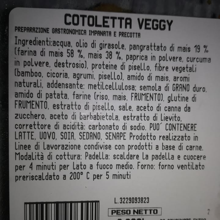 photo of Amadori cotolette veggy shared by @grilla on  25 Apr 2023 - review