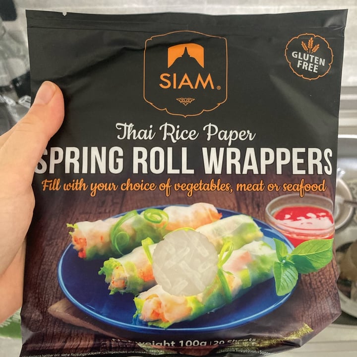 photo of Siam Spring Rolls Wrappers shared by @tinavegl on  11 Jun 2023 - review