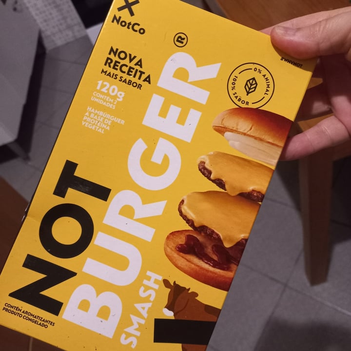 photo of Not Co not burger smash shared by @claudiafranco on  16 Aug 2023 - review