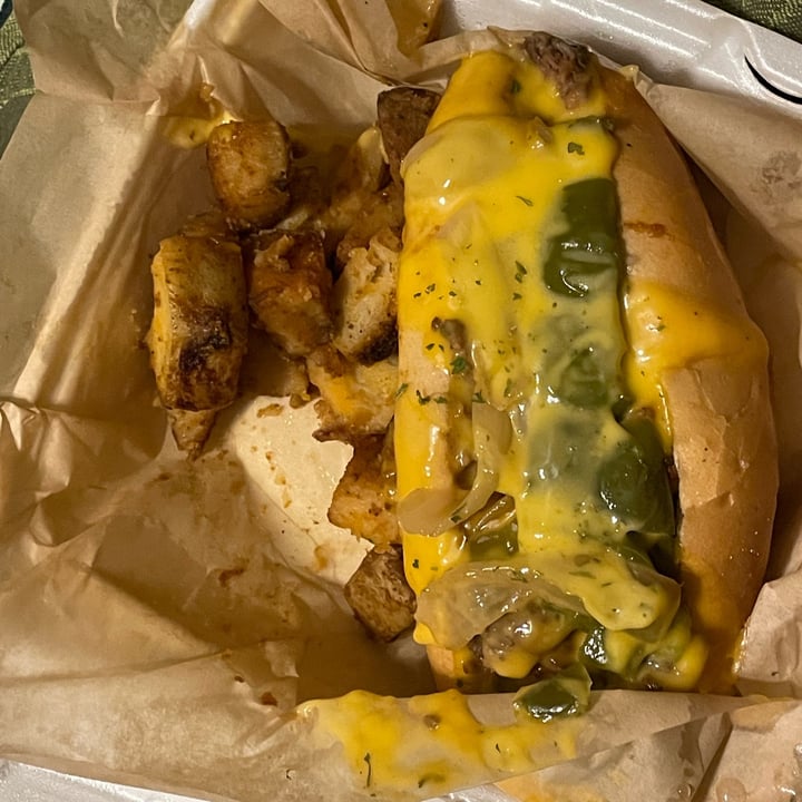 photo of Vegout Bethlehem Cheesesteak shared by @beckyhealthcoach on  09 Apr 2023 - review