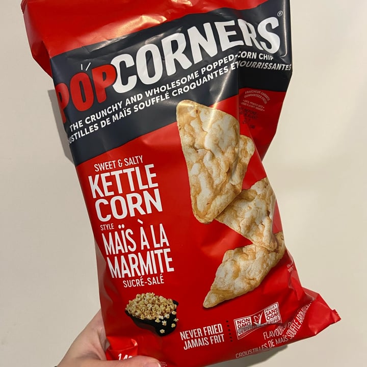 photo of PopCorners Popcorners Kettle Corn shared by @veggie-meg on  14 Feb 2023 - review