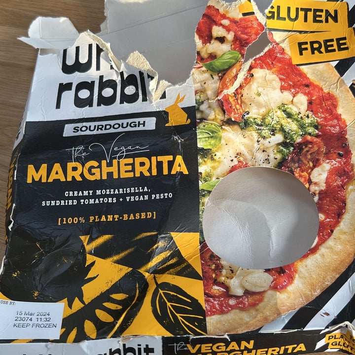 photo of The White Rabbit The Vegan Margherita shared by @veganarian-yogi on  25 Apr 2023 - review