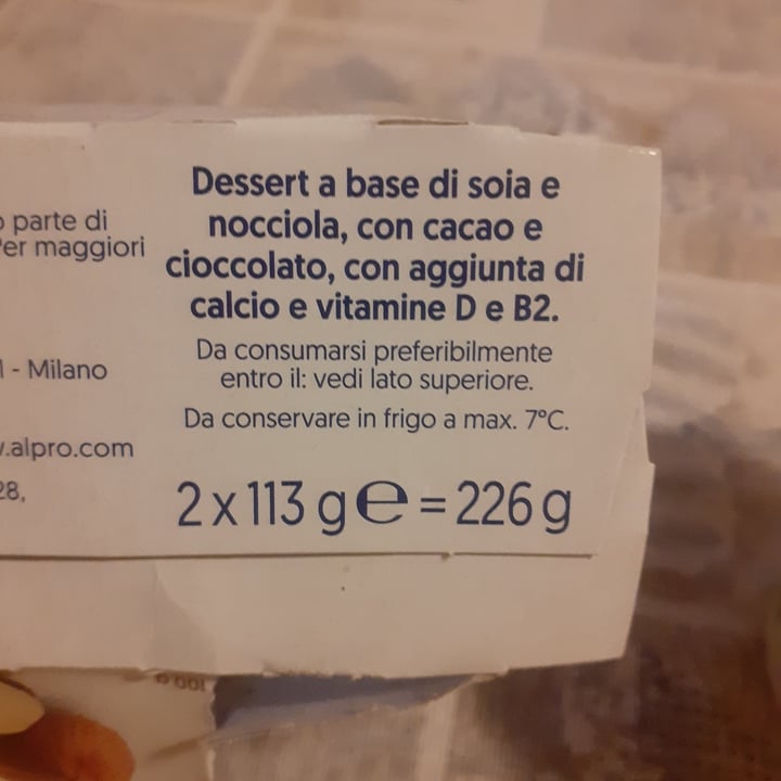 photo of Alpro Nocciola e cioccolato dessert 100% Vegetale shared by @tresy on  12 Jun 2023 - review