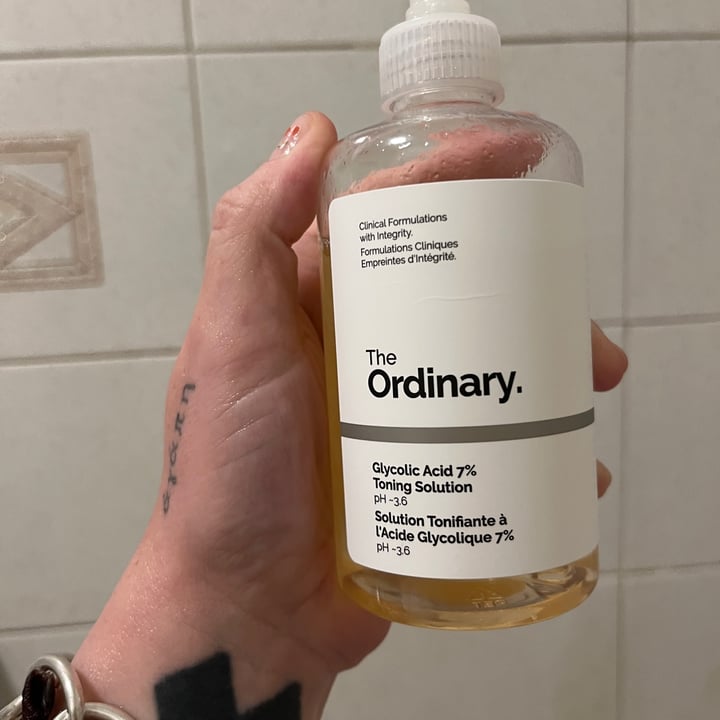 photo of The Ordinary Glycolic Acid 7% Toning Solition shared by @mariamagri on  13 Apr 2023 - review