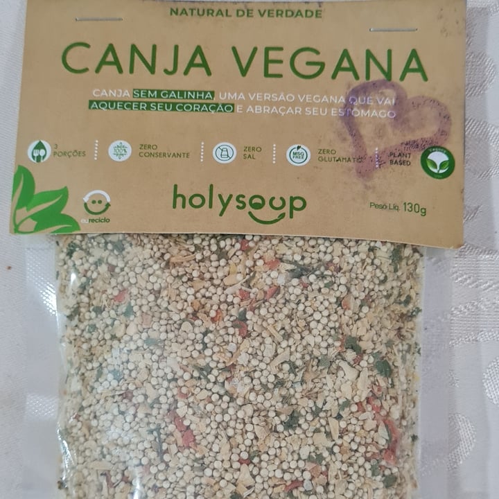photo of holy soup canja vegana shared by @marthacalderaro on  02 Mar 2023 - review
