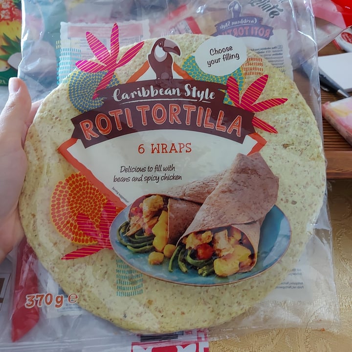 photo of Caribbean Style Roti Tortilla shared by @salerena on  27 Jun 2023 - review