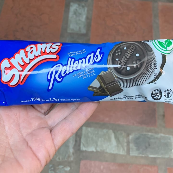 photo of smams Galletitas Dulces Sabor Chocolate Rellenas shared by @jacquelinechaves on  23 Apr 2023 - review