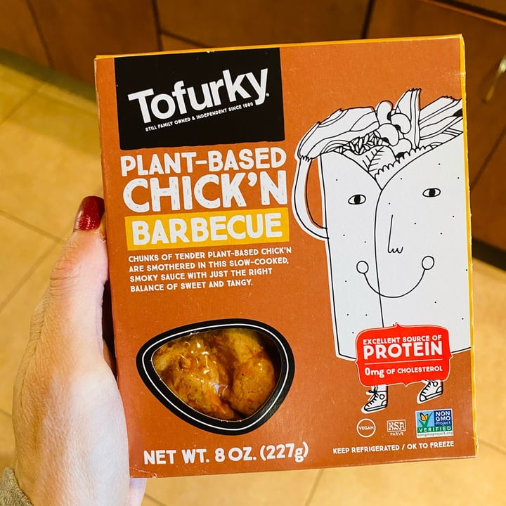 photo of Tofurky Plant-based Chick'n Barbeque shared by @beckyyy on  01 Feb 2023 - review