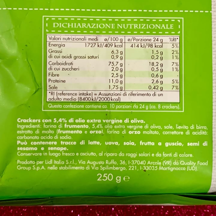 photo of Certossa Fior Di Crackers shared by @gingersaint on  18 Jan 2023 - review