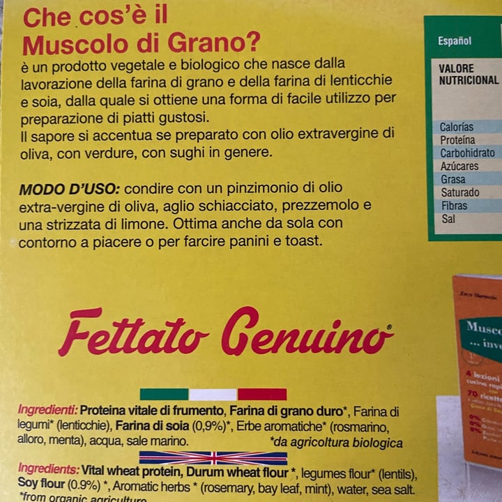 photo of Muscolo di Grano Fettato genuino shared by @aledece on  07 Jun 2023 - review