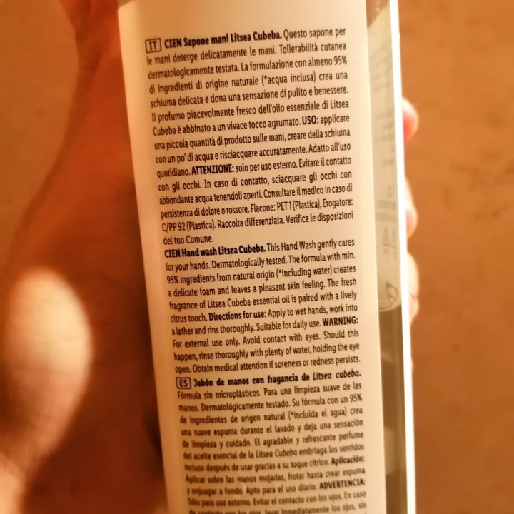 photo of Cien Hand Wash Litsea Cubeba shared by @anthe on  21 May 2023 - review