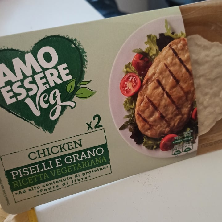 photo of Amo Essere Veg Chicken Piselli E Grano shared by @veganfoodcorner on  06 Mar 2023 - review