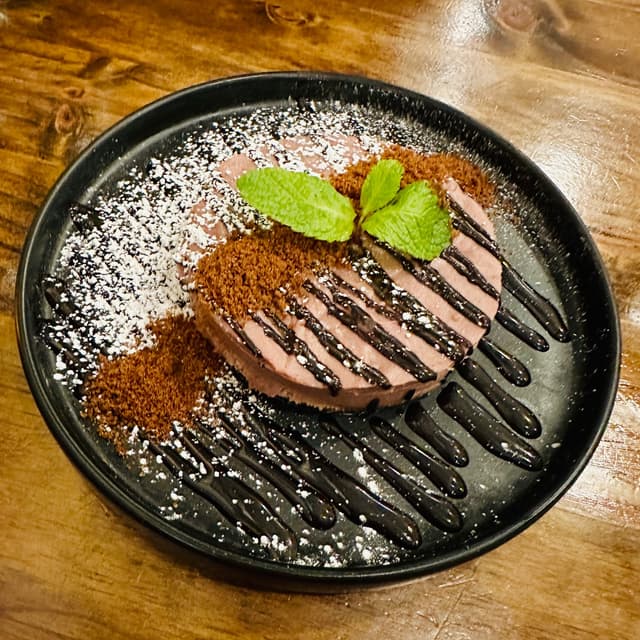Photo of the dish “Ube Cashew Cheesecake”