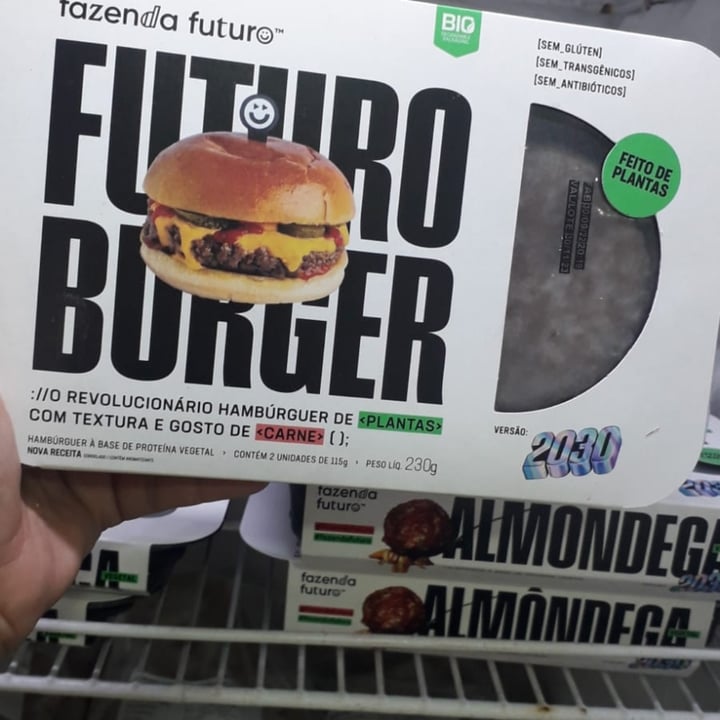 photo of Fazenda Futuro - Future Farm Futuro Burger shared by @reginaneves on  02 Apr 2023 - review