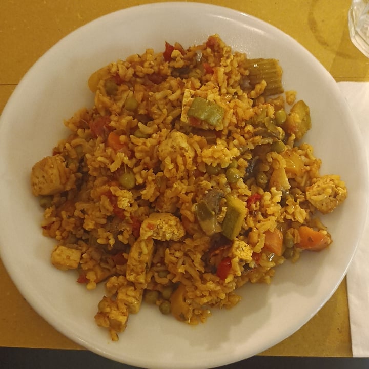 photo of Il Vegetariano paella vegetariana con seitan shared by @friedmandriver on  23 May 2023 - review