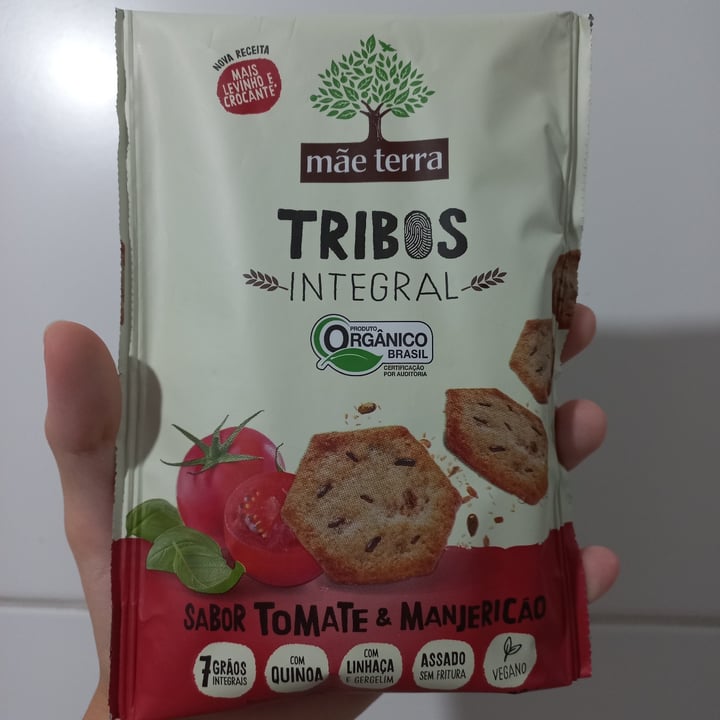 photo of Mãe Terra Biscoitinhos Integrais - Tomate e Manjericão shared by @lucenai on  25 Mar 2023 - review