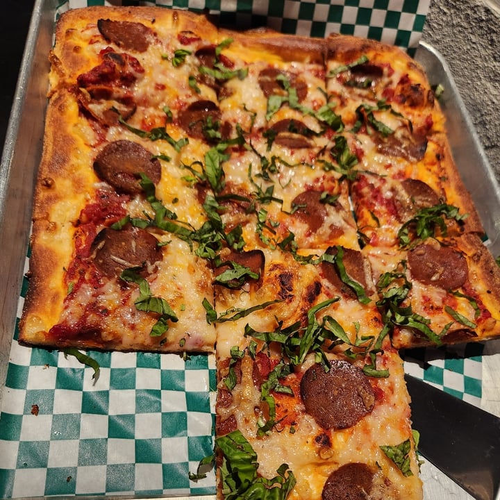 photo of Pizzasaurus Rex Vegan Pepperoni Pizza shared by @muridae on  19 Mar 2023 - review
