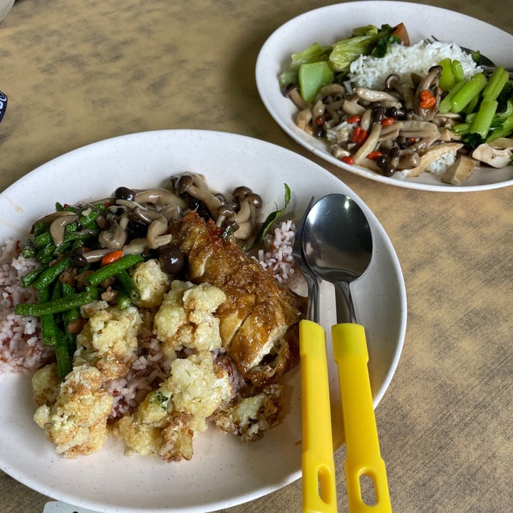 photo of Ji Xiang Vegetarian - Tradehub 21 Vege Rice shared by @grevillarobusta on  25 Apr 2023 - review
