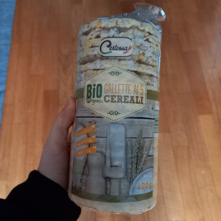 photo of Certossa Bio gallette ai 5 cereali shared by @veghealty on  12 Apr 2023 - review