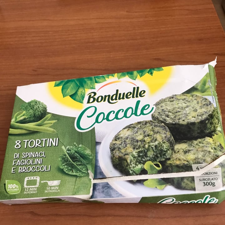 photo of Bonduelle Tortini Spinaci Fagiolini E Broccoli shared by @knulpa on  18 Dec 2022 - review