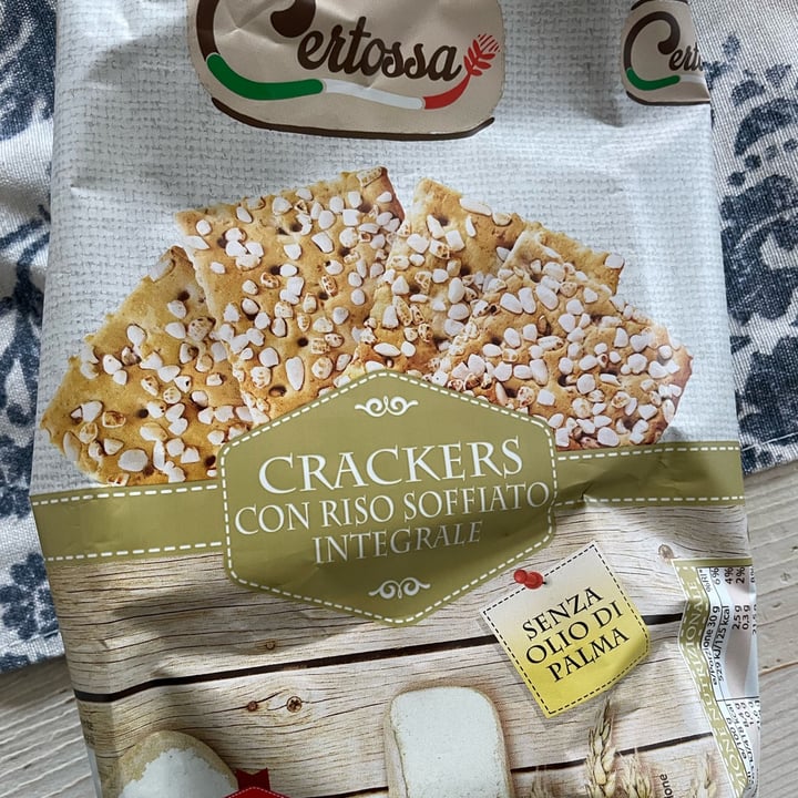 photo of Certossa Crackers di riso integrale shared by @lblblb on  14 Apr 2023 - review