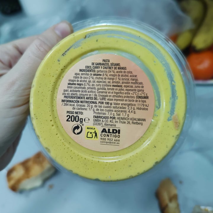 photo of La Cocina de Aldi Hummus shared by @violetapiruleta on  30 Dec 2022 - review