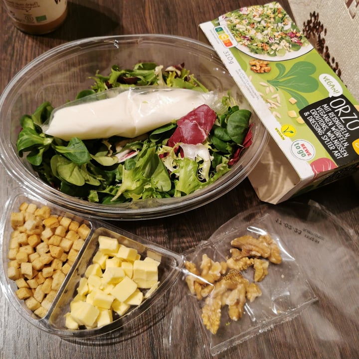 photo of Rewe To Go Orzo Salat shared by @tzschoppi on  17 Feb 2023 - review