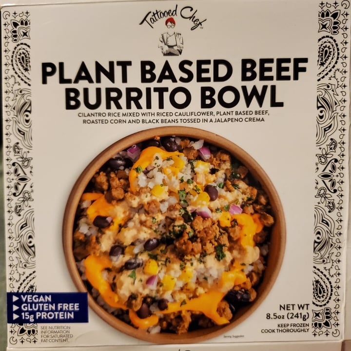 photo of Tattooed Chef Plant Based Burrito Bowl shared by @bocca on  16 Jan 2023 - review