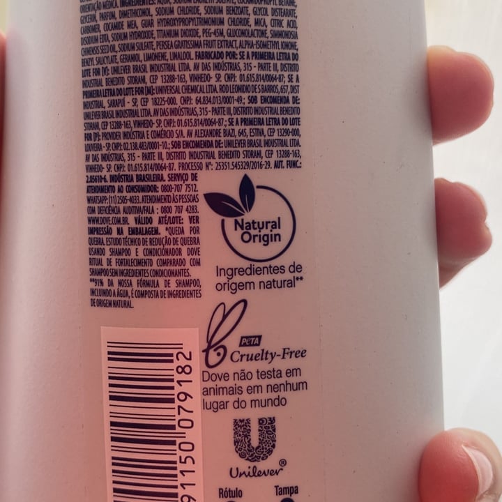 photo of Dove Shampoo Nutritive Secrets shared by @anapaula2022 on  17 Feb 2023 - review