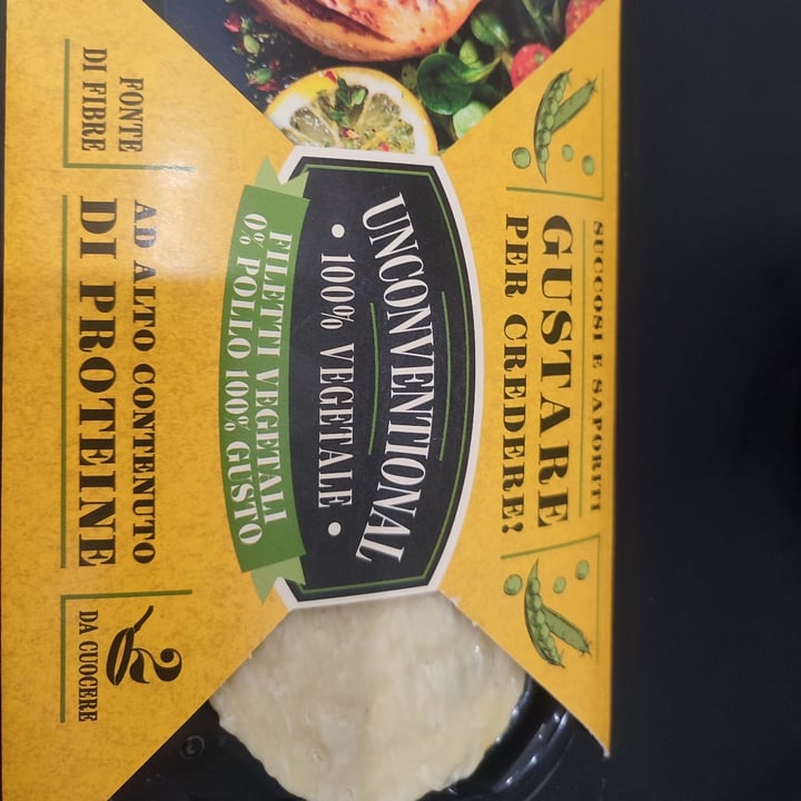 photo of Unconventional Filetti Vegetali 0% Pollo 100% Gusto - Plant Based Fillet shared by @brandnewvael on  03 Mar 2023 - review