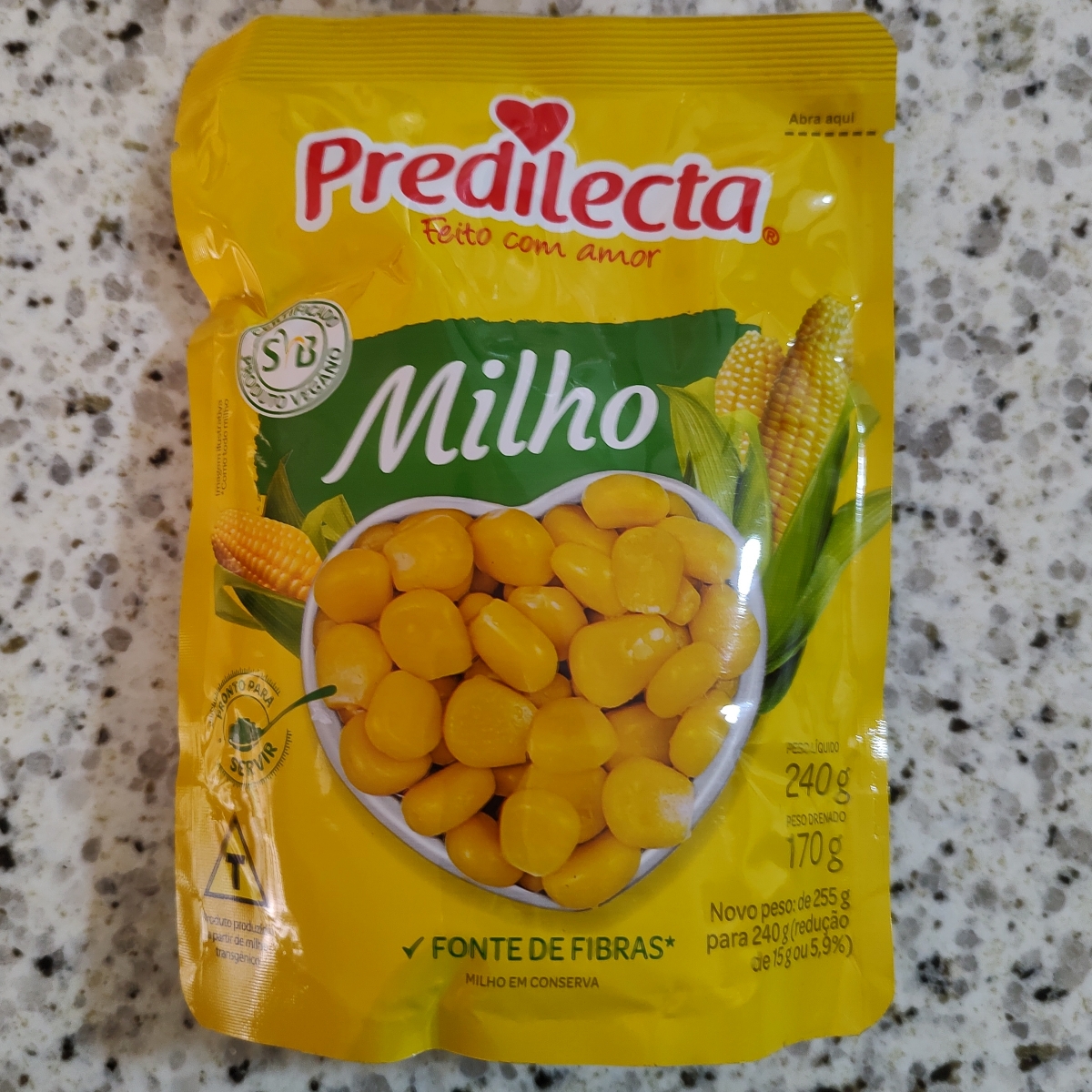Milho Embalado from Predilecta - Vegan Product Reviews & Ratings | abillion