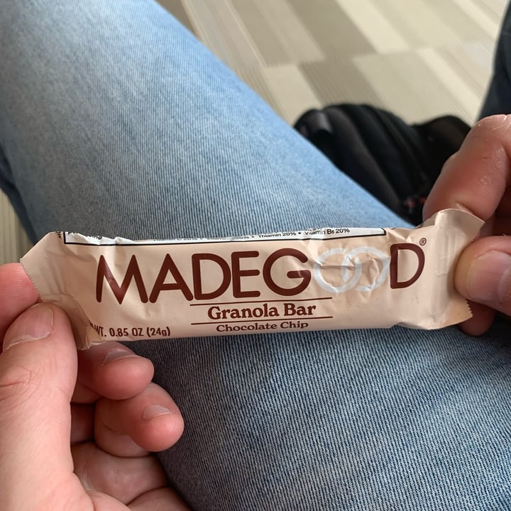 photo of Made Good Chocolate Chip Granola Bars shared by @clarec36 on  17 Jul 2023 - review