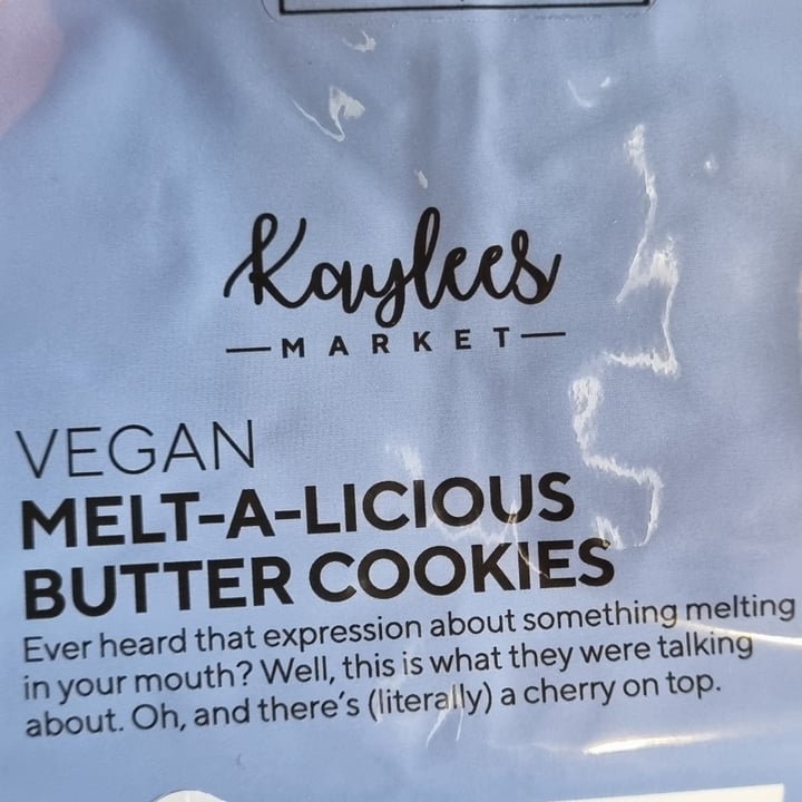 photo of Kaylees market Vegan Melt-A-Licious Butter Cookies shared by @vegankitchensa on  09 Jan 2023 - review