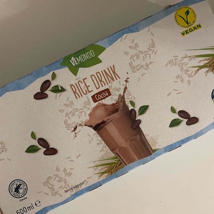 photo of Vemondo rice drink cocoa shared by @dsreview on  12 Jul 2023 - review