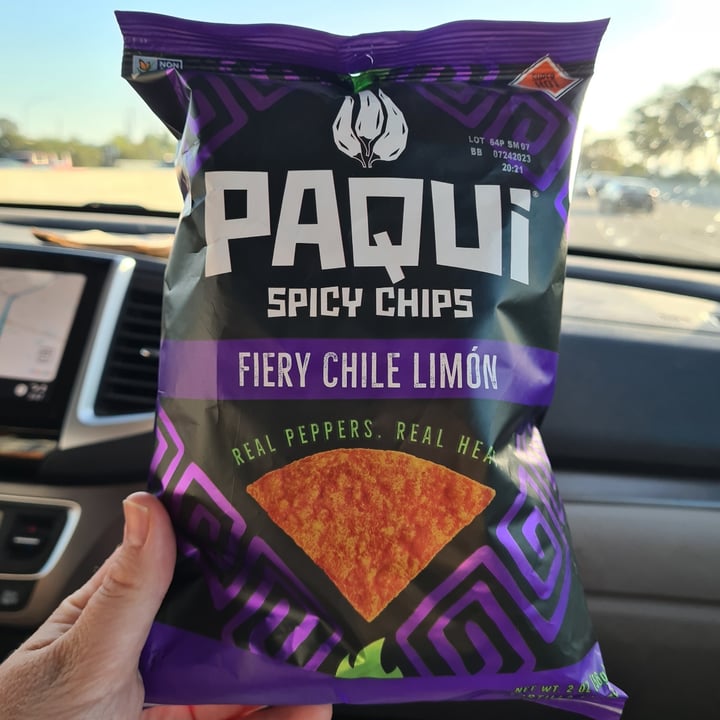 photo of Paqui Chips Fiery Chile Limón shared by @sofihuasteca on  01 May 2023 - review