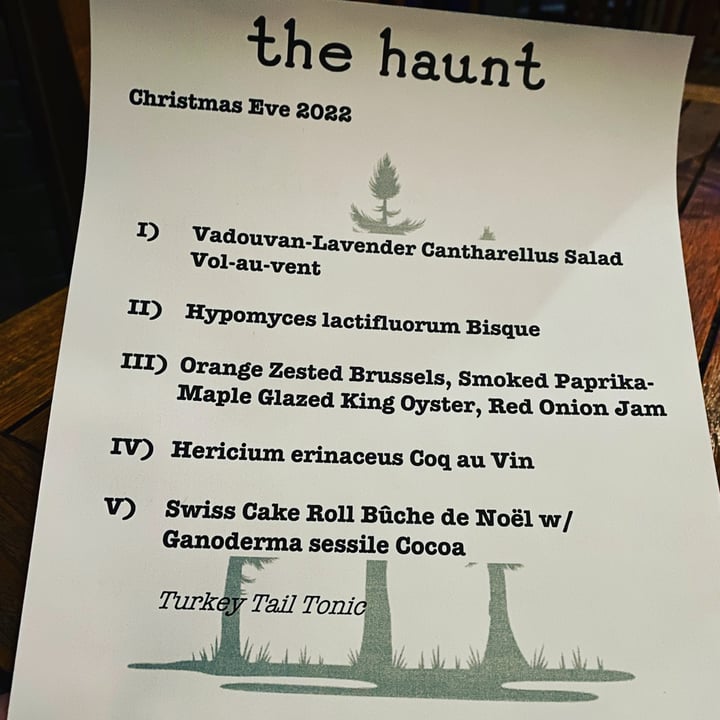 photo of The Haunt Christmas Eve meal shared by @suerath on  25 Dec 2022 - review