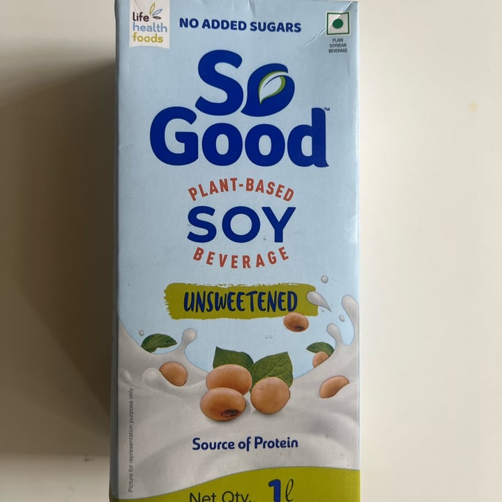 photo of So Good Soy Unsweetened shared by @beingdhaval on  25 Jul 2023 - review