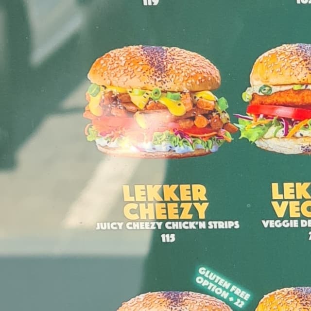 Photo of the dish “Lekker Cheezy Burger”