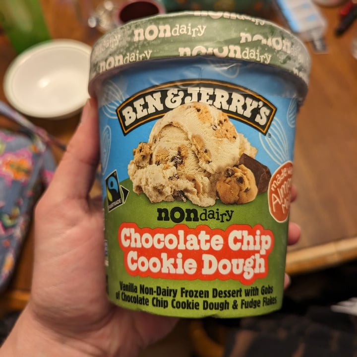 photo of Ben & Jerry's Chocolate Chip Cookie Dough Non-Dairy Frozen Dessert shared by @edav334 on  03 Jul 2023 - review