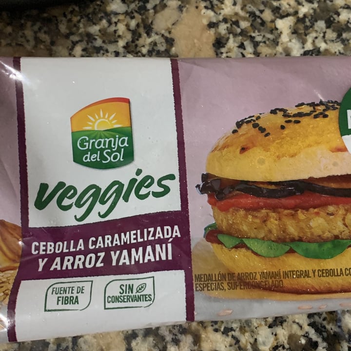 photo of Granja del Sol Medallones de Cebolla Caramelizada y Arroz Yamani shared by @paulaaldiljalix on  22 Feb 2023 - review