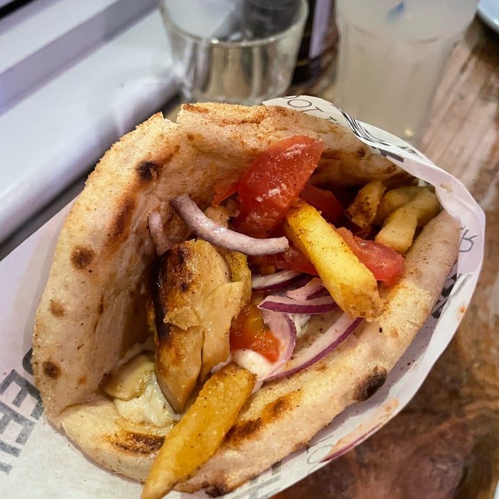 photo of The Real Greek - Soho Vegan Chicken Souvlaki shared by @simhazel on  23 May 2023 - review