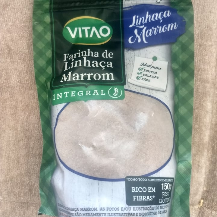 photo of VITAO farinha de linhaça marrom shared by @marinanovossad on  20 Mar 2023 - review